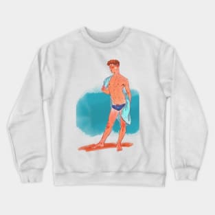 On the beach Crewneck Sweatshirt